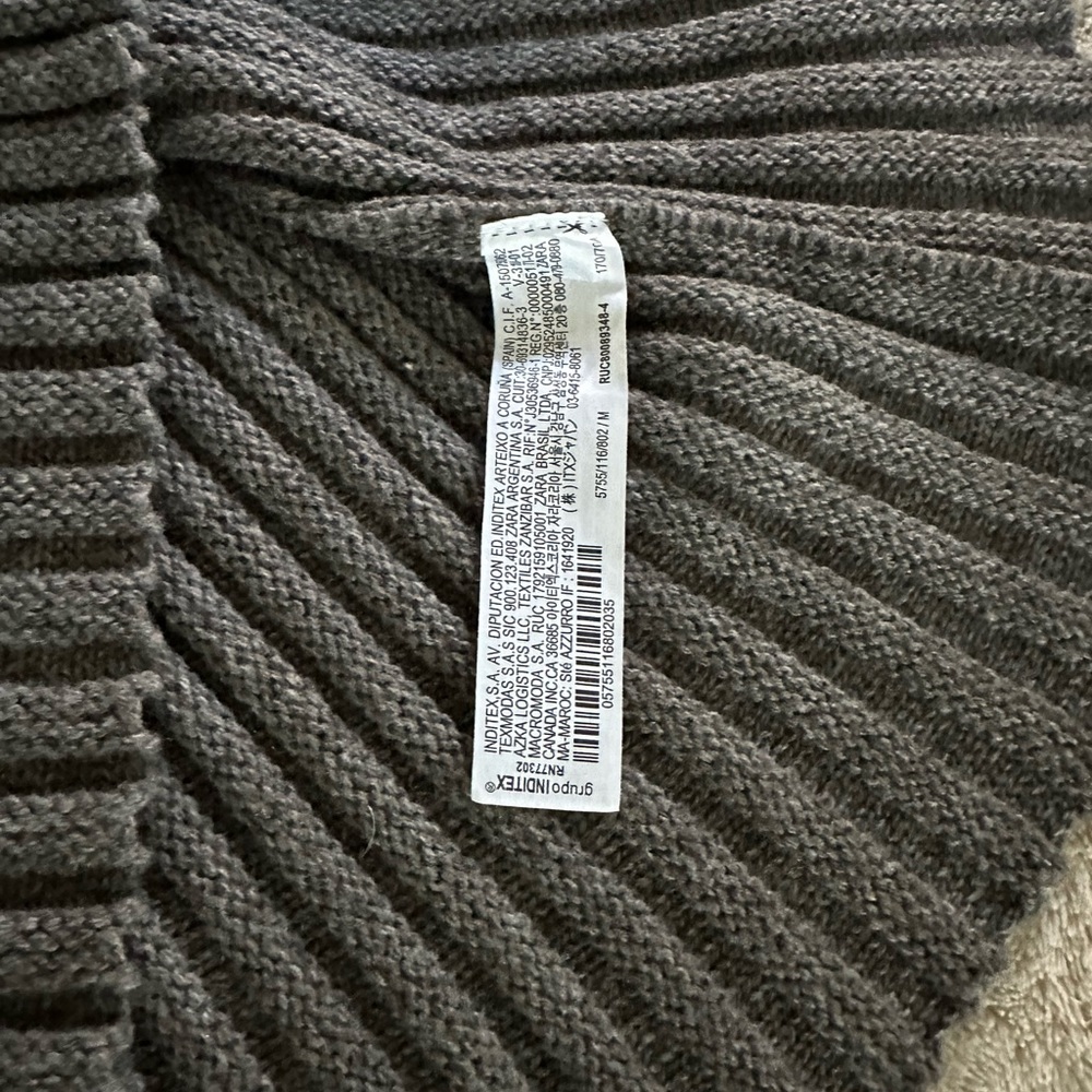 Zara Ribbed Knit Mini Skirt - Picture 8 of 9